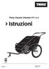 Thule Chariot Cheetah XT 1 e 2 Istruzioni