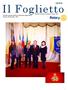 Il Foglietto. Fondato da Antonio de Majo il 1 luglio 1985 Periodico mensile del Rotary Club Roma Appia Antica Numero 202 Dicembre 2014 NEWS