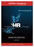 SHAPING THE FUTURE OF HR The impact of Technology on the next HR Era