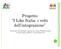 Progetto I Like Italia: i volti. Finanziato dal Ministero del Lavoro e delle Politiche Sociali ai sensi della L.383/00 l.
