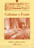 Sussidio di formazione e spiritualità liturgica. Culmine e Fonte. Dalla celebrazione alla vita
