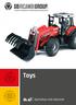 Toys. Agriculture and industrial