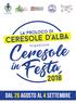 Comune di Ceresole D Alba DAL 26 AGOSTO AL 4 SETTEMBRE
