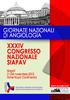 Comitato scientifico. Presidente del Congresso: Adriana Visonà. Provider ECM. Segreteria Organizzativa. Consiglio Direttivo SIAPAV. G.