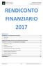 RENDICONTO FINANZIARIO 2017