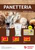 BEILAGE PANETTERIA % * OFFERTE SPECIALI ml. 1 kg. Già da giovedi su:   Farina bianca tipo kg