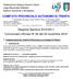 Stagione Sportiva 2010/2011 Comunicato Ufficiale N 26 del 05 novembre 2010