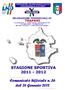 DIVISIONE CALCIO A CINQUE CAMPIONATO PROVINCIALE ALLIEVI CALENDARIO STAGIONE 2011/2012