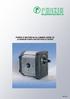 POMPE E MOTORI IN ALLUMINIO SERIE Z3 ALUMINIUM PUMPS AND MOTORS Z3 SERIES