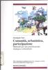 Giuseppe Fera Contunità, urbanistica, partecipazione Materiali per una pianificazione strategica comunitaria FRANCOANGELI