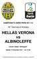 HELLAS VERONA vs ALBINOLEFFE