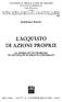 L'ACQUISTO DI AZIONI PROPRIE