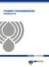 POWER TRANSMISSION PRODUCTS