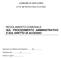 REGOLAMENTO COMUNALE SUL PROCEDIMENTO AMMINISTRATIVO E SUL DIRITTO DI ACCESSO