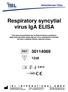Respiratory syncytial virus IgA ELISA