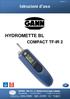 Version 1.0. Istruzioni d uso HYDROMETTE BL COMPACT TF-IR 2. Hydromette BL Compact TF