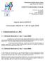 Comunicato Ufficiale N 3 del 23 luglio 2009