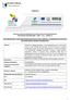 ALLEGATO A. Programma Operativo Regionale del Fondo Europeo di Sviluppo Regionale POR MARCHE FESR 2014/2020 ASSE 1 OS 1 - AZIONE 1.