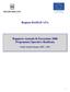 Regione BASILICATA. Rapporto Annuale di Esecuzione 2008 Programma Operativo Basilicata