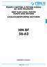 POMPE E MOTORI A PISTONI ASSIALI AD ASSE INCLINATO BENT AXIS AXIAL PISTON PUMPS AND MOTORS AXIALKOLBENPUMPEN-MOTOREN HM BF SBF0103A01