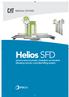 Helios SFD. Sistema telecomandato ribaltabile ed elevabile. Elevating remote controlled tilting system.