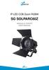 IP LED COB Zoom RGBW SG SOLPARC60Z MANUALE UTENTE USER MANUAL