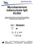 Mycobacterium tuberculosis IgG ELISA