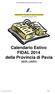 Calendario Estivo FIDAL 2014 della Provincia di Pavia (aprile - ottobre)