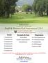 Rödl &Partner. La invita alla 7 edizione della Rödl & Partner Golf Invitational Venerdì 11 Settembre 2015 Golf Club Bergamo «L Albenza»