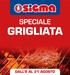 SPECIALE GRIGLIATA DALL 8 AL 21 AGOSTO