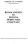 COMUNE DI CASARGO (Provincia di Lecco) REGOLAMENTO DI POLIZIA MORTUARIA COMUNALE