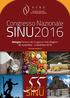 Bologna Palazzo dei Congressi Sala Maggiore 30 novembre - 2 dicembre 2016 SECONDO ANNUNCIO. anniversario SINU