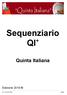Sequenziario QI + Quinta Italiana. Edizione 2018