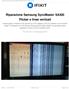 Riparazione Samsung SyncMaster SA300 Flicker e linee verticali