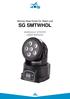 Moving Head Smart DL Wash Led SG SMTWHDL MANUALE UTENTE USER MANUAL