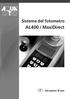 Sistema del fotometro. AL400 / MaxiDirect. Istruzioni d'uso