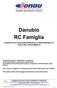 Danubio RC Famiglia CONTRATTO DI ASSICURAZIONE DELLA RESPONSABILITA CIVILE DEL CAPOFAMIGLIA