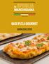 Product of italy. Base Pizza Gourmet