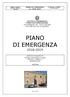 PIANO DI EMERGENZA