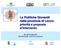 Le Politiche Giovanili nella provincia di Lecco: priorità e proposte d intervento.