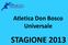 Atletica Don Bosco Universale STAGIONE 2013