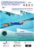 FIPSAS. CAMPIONATI REGIONALI DI NUOTO PINNATO Con il patrocinio di Regione Toscana MARTINA MONGIARDINO. Campionati Provinciali di Apnea OSPITE