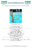 12 Campionato Nazionale Nuoto Sincronizzato. Programma Gare