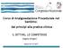 Corso di Analgosedazione Procedurale nel bambino: dai principi alla pratica clinica