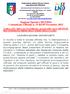 Stagione Sportiva 2015/2016 Comunicato Ufficiale n. 15 del 05 Novembre 2015