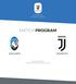 QUARTER-FINAL COPPA ITALIA Bergamo, 30/01/2019 STADIUM ATLETI AZZURRI D'ITALIA 20:45