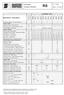 DATI TECNICI TECHNICAL FEATURES. Unità di misura. measurement Unit of. mm bar. mm mm mm. bar bar - - mm mm 0,0052.