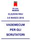 FP CGIL MODENA ELEZIONI RSU 3-5 MARZO 2015 VADEMECUM PER GLI SCRUTATORI