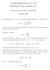 Analisi Matematica A e B Soluzioni Prova scritta n. 3