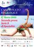 CAMPIONATO REGIONALE SERIE B DI SPECIALITÀ 1 PROVA